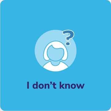 Person who doesn’t know icon