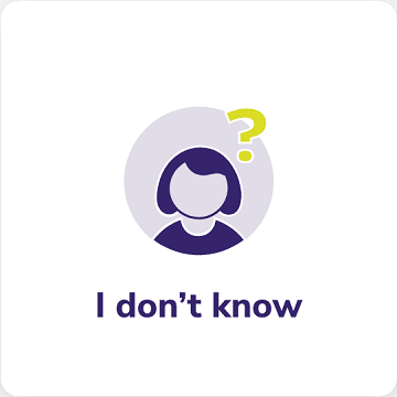 Person who doesn’t know icon